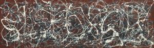 Number 13A: Arabesque by Jackson Pollock