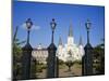 Jackson Square, New Orleans, Louisiana, USA-Charles Bowman-Mounted Photographic Print