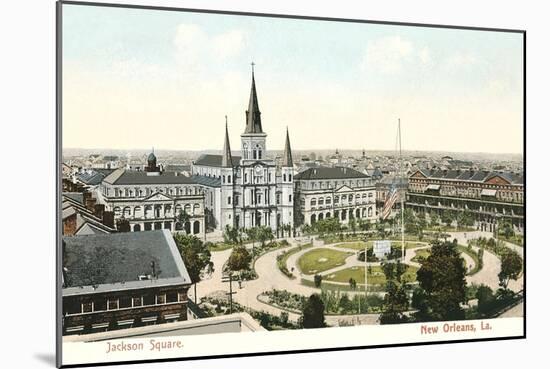 Jackson Square, New Orleans-null-Mounted Art Print