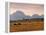 Jackson, Teton Range, Wyoming, USA-Walter Bibikow-Framed Premier Image Canvas