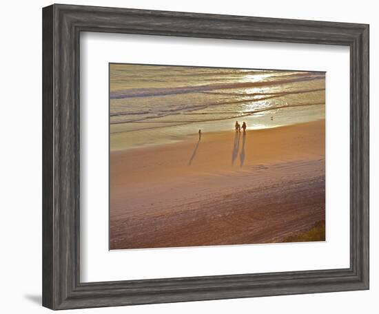 Jacksonville Beach at Sunrise, Florida, Usa-Connie Bransilver-Framed Photographic Print