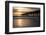 Jacksonville Beach, Florida Fishing Pier in Early Morning.-RobWilson-Framed Photographic Print