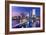 Jacksonville, Florida, USA City Skyline on St. Johns River-Sean Pavone-Framed Photographic Print