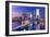 Jacksonville, Florida, USA City Skyline on St. Johns River-Sean Pavone-Framed Photographic Print