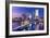 Jacksonville, Florida, USA City Skyline on St. Johns River-Sean Pavone-Framed Photographic Print