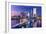 Jacksonville, Florida, USA City Skyline on St. Johns River-Sean Pavone-Framed Photographic Print