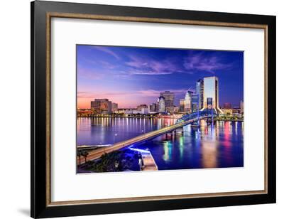 Jacksonville Florida USA Downtown City Skyline 