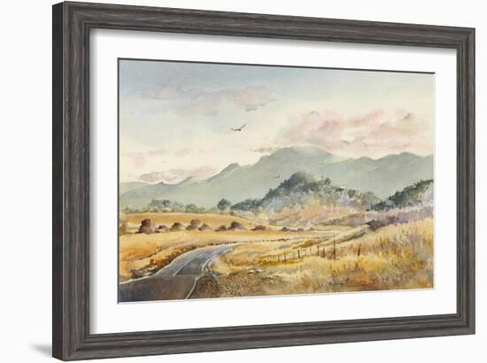 Jacksonville Road-LaVere Hutchings-Framed Giclee Print