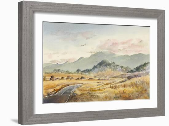 Jacksonville Road-LaVere Hutchings-Framed Giclee Print