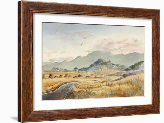 Jacksonville Road-LaVere Hutchings-Framed Giclee Print