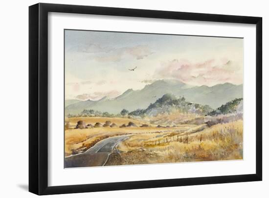 Jacksonville Road-LaVere Hutchings-Framed Giclee Print