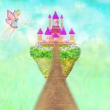 Magic Fairy Tale Princess Castle-JackyBrown-Art Print