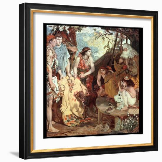 Jacob and Joseph's Coat, 1871-Ford Madox Brown-Framed Giclee Print