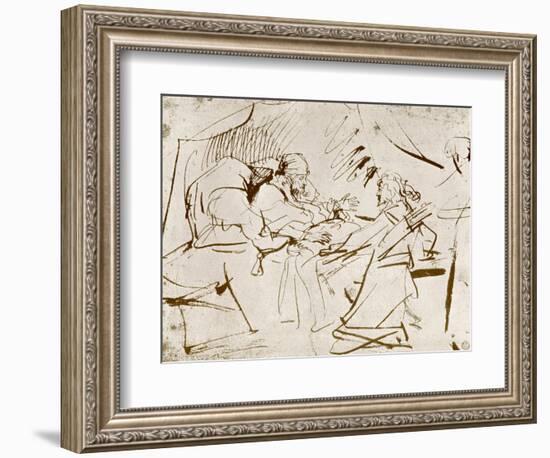 Jacob at Isaac's Bedside, 1913-Rembrandt van Rijn-Framed Giclee Print
