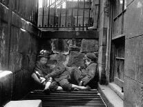 Poor and Homeless Sleeping on Streets-Jacob August Riis-Photographic Print