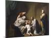 Jacob Blessing Ephraim and Manasseh, 1766-68-Benjamin West-Mounted Giclee Print