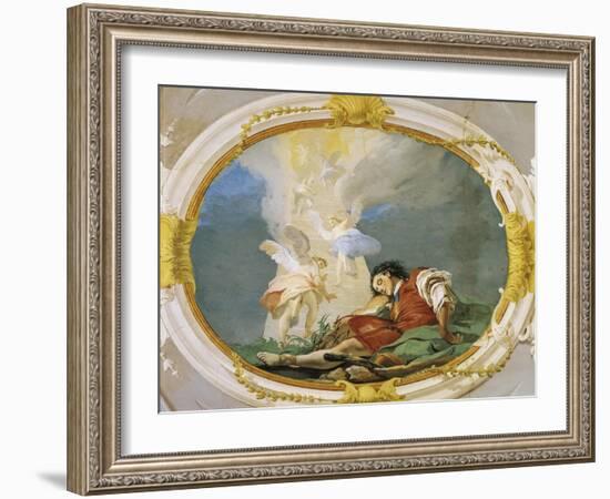 Jacob Dreaming-Giovanni Battista Tiepolo-Framed Giclee Print