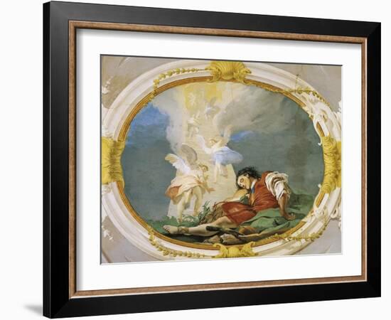 Jacob Dreaming-Giovanni Battista Tiepolo-Framed Giclee Print