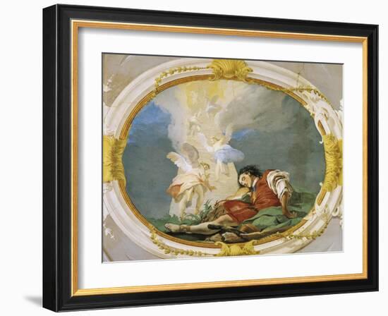 Jacob Dreaming-Giovanni Battista Tiepolo-Framed Giclee Print