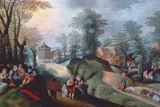 An Extensive Landscape with Cottages in the Foreground, 1561-Jacob Grimmer-Giclee Print