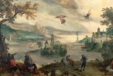 An Extensive Landscape with Cottages in the Foreground, 1561-Jacob Grimmer-Giclee Print