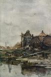 'Old Houses, Amsterdam', c1870-Jacob Henricus Maris-Giclee Print