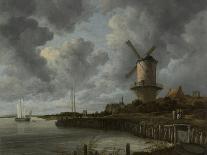 Windmill at Wijk Bij Duurstede-Jacob Isaacksz Van Ruisdael-Framed Art Print