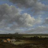 View of Haarlem from the Northwest, with the Bleaching Fields in the Foreground-Jacob Isaacksz Van Ruisdael-Art Print