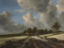 The Wheatfield-Jacob Isaaksz. Or Isaacksz. Van Ruisdael-Framed Giclee Print