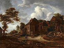 View of Haarlem from the Northwest with the Bleaching Fields in the Foreground, C.1650-82-Jacob Isaaksz Ruisdael-Giclee Print