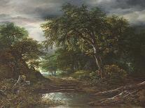Landscape with Cascade, 1670s-Jacob Isaaksz Ruisdael-Premier Image Canvas