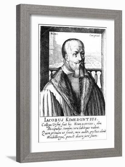 Jacob Kimedoncius-Hendrik Hondius-Framed Art Print
