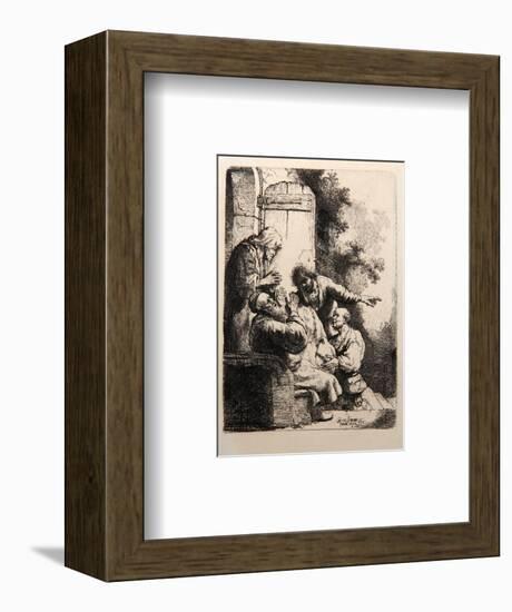 Jacob Pleurant La Mort de Son Fils Joseph (B38)-Amand Durand-Framed Collectable Print