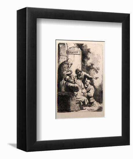 Jacob Pleurant La Mort de Son Fils Joseph (B38)-Amand Durand-Framed Collectable Print