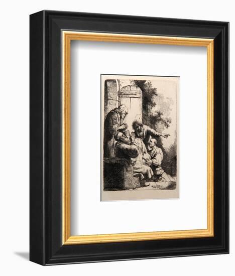 Jacob Pleurant La Mort de Son Fils Joseph (B38)-Amand Durand-Framed Collectable Print