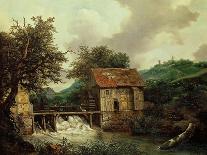 Two Watermills, 1650-1652-Jacob Ruysdael-Mounted Giclee Print