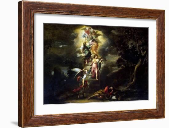Jacob's Dream, C1665-Bartolome Esteban Murillo-Framed Giclee Print