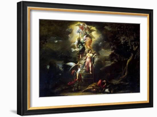 Jacob's Dream, C1665-Bartolome Esteban Murillo-Framed Giclee Print