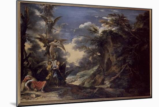 Jacob's Dream-Salvator Rosa-Mounted Giclee Print