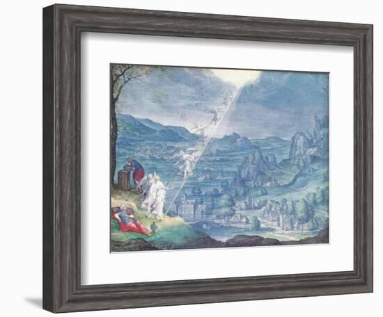 Jacob's Dream-Johann Wilhelm Baur-Framed Giclee Print