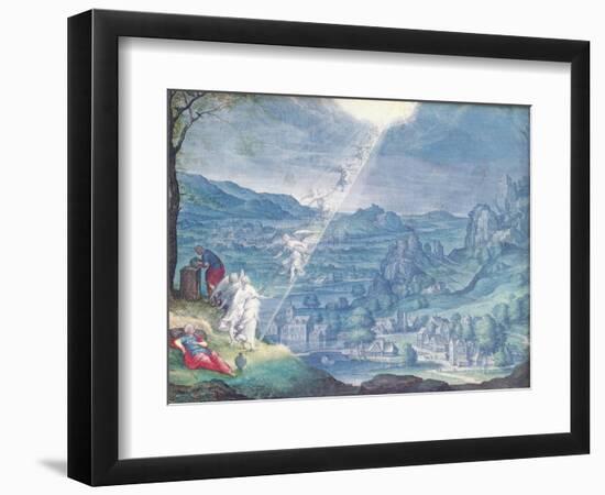 Jacob's Dream-Johann Wilhelm Baur-Framed Giclee Print