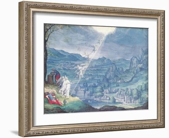 Jacob's Dream-Johann Wilhelm Baur-Framed Giclee Print