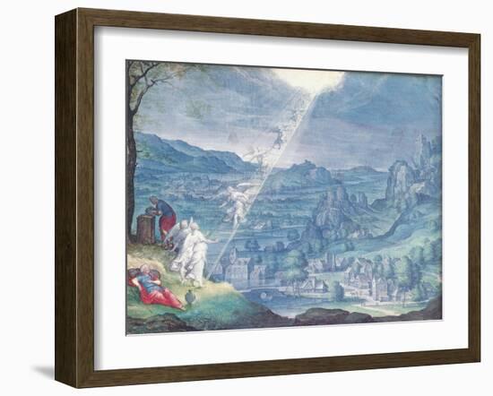 Jacob's Dream-Johann Wilhelm Baur-Framed Giclee Print