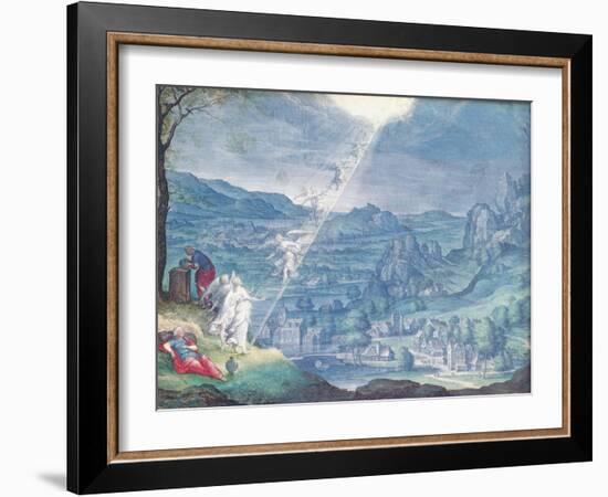 Jacob's Dream-Johann Wilhelm Baur-Framed Giclee Print