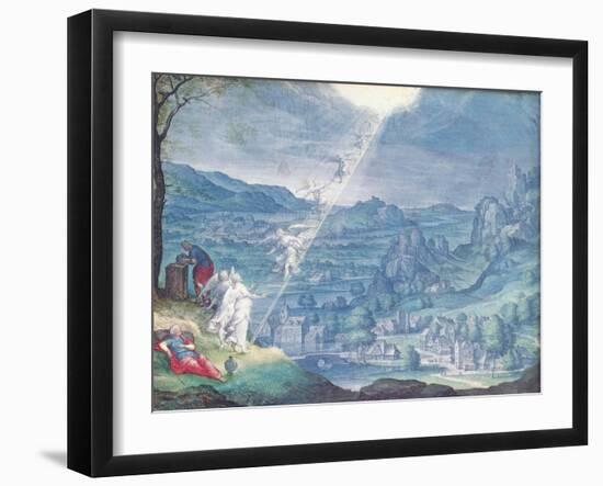 Jacob's Dream-Johann Wilhelm Baur-Framed Giclee Print