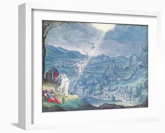 Jacob's Dream-Johann Wilhelm Baur-Framed Giclee Print