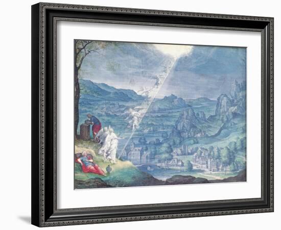 Jacob's Dream-Johann Wilhelm Baur-Framed Giclee Print