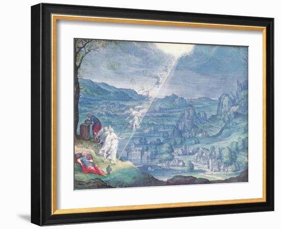 Jacob's Dream-Johann Wilhelm Baur-Framed Giclee Print