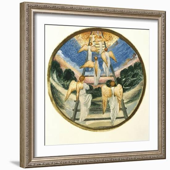 Jacob's Ladder-Edward Burne-Jones-Framed Giclee Print