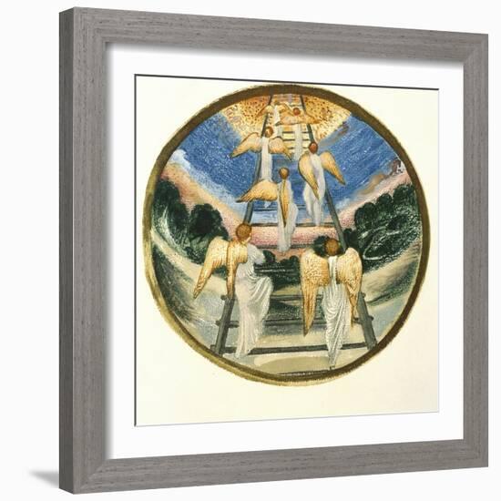 Jacob's Ladder-Edward Burne-Jones-Framed Giclee Print